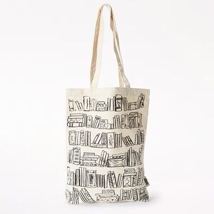 New Book Print Tote Bag